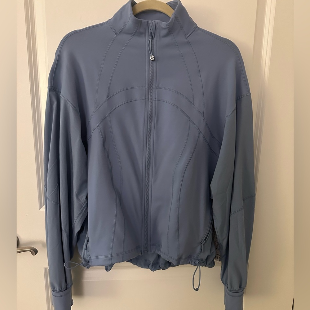 Lululemon define relaxed-fit jacket in blue willow